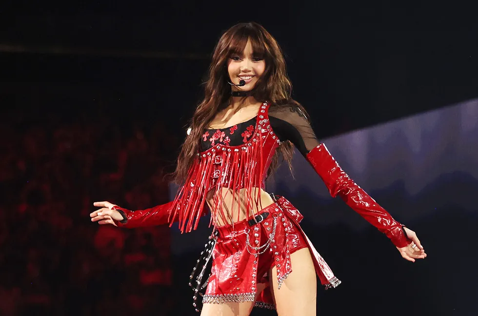 LISA performing live on stage